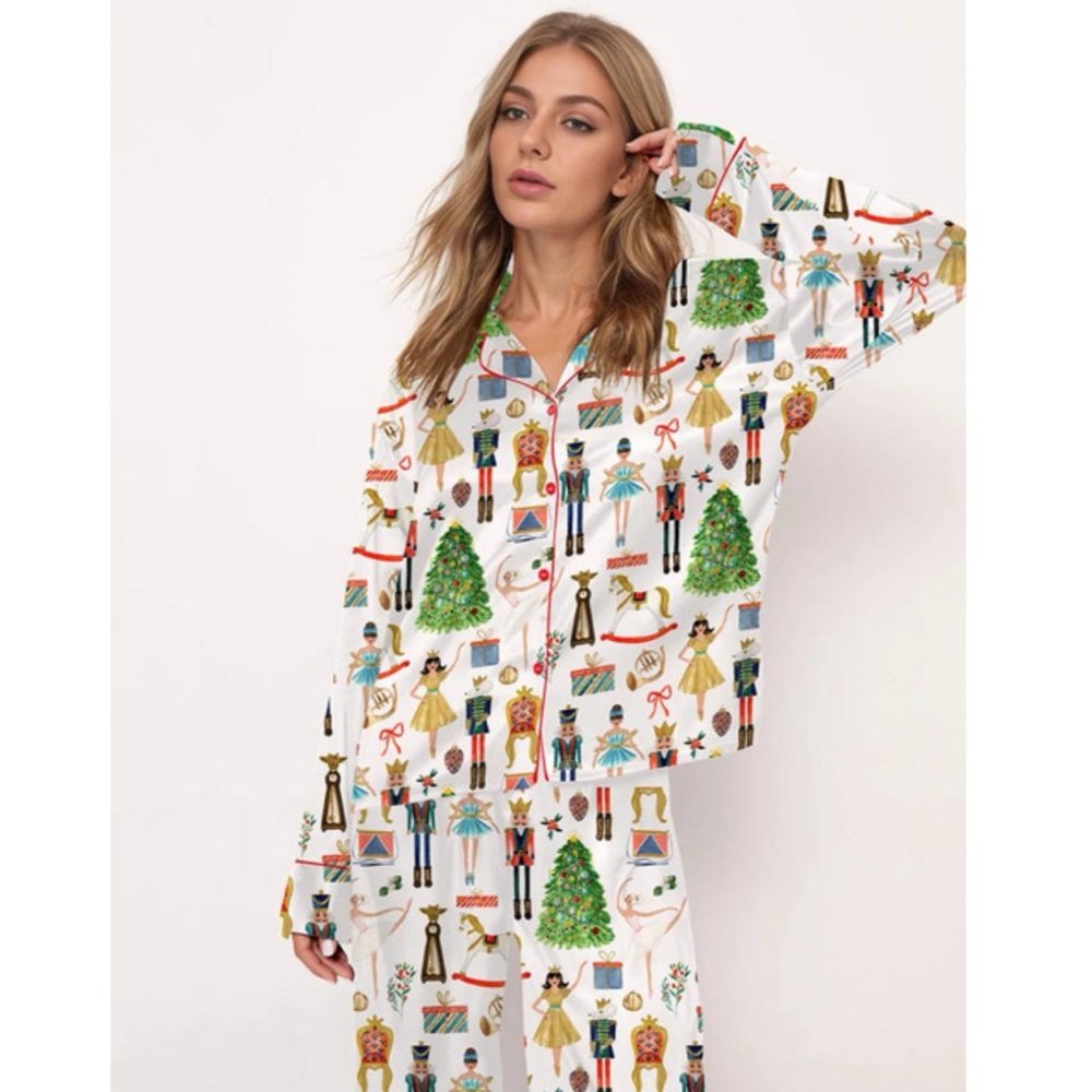 Sheshow Christmas Nutcracker Pajama Set